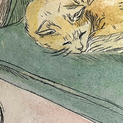 Two Love Stories In Drypoint 